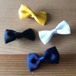 Set of 4 Bow Hair Clips